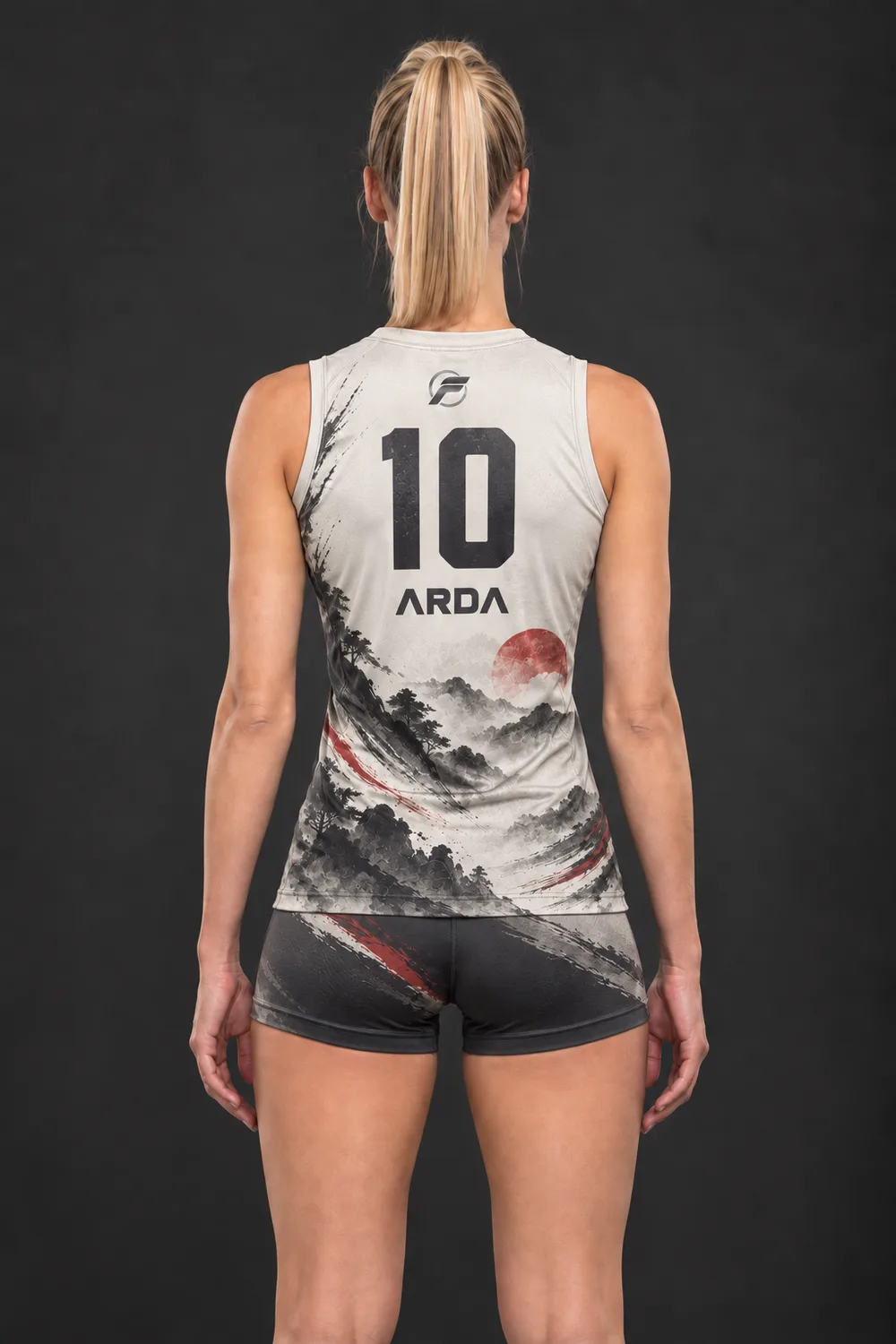 File Sumi voleybol forması, arka görünüm