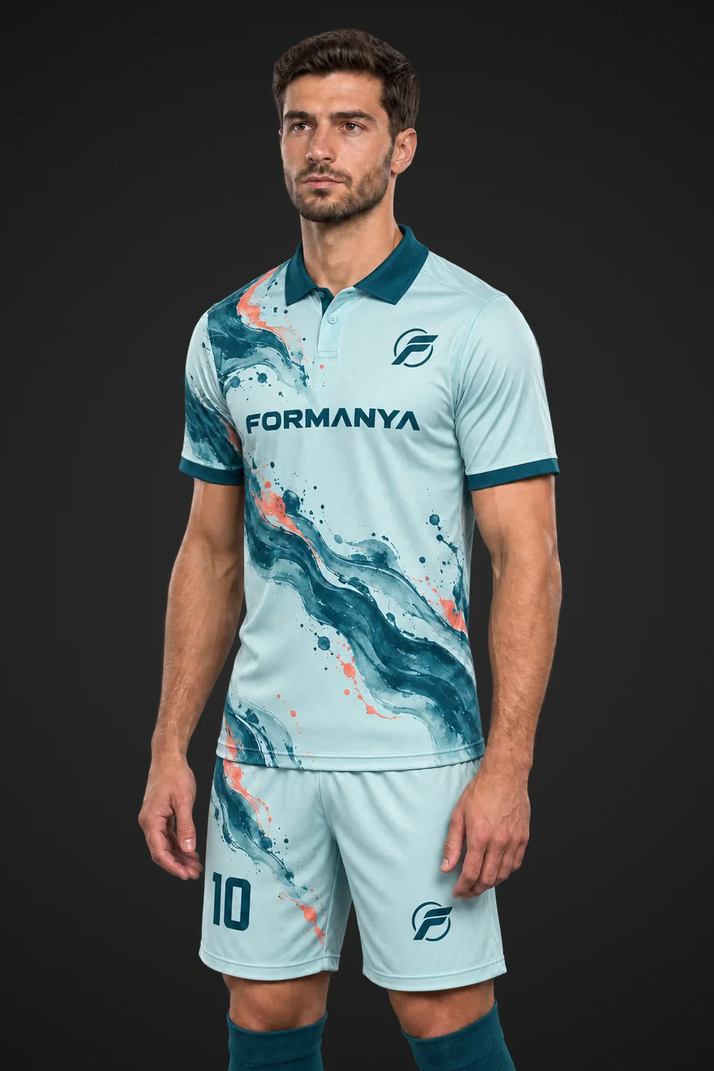 Polo Okyanus futbol forması, yan görünüm