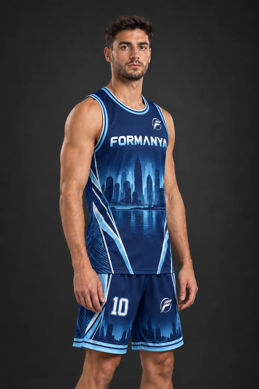 Pota Şehir basketbol forması, yan görünüm