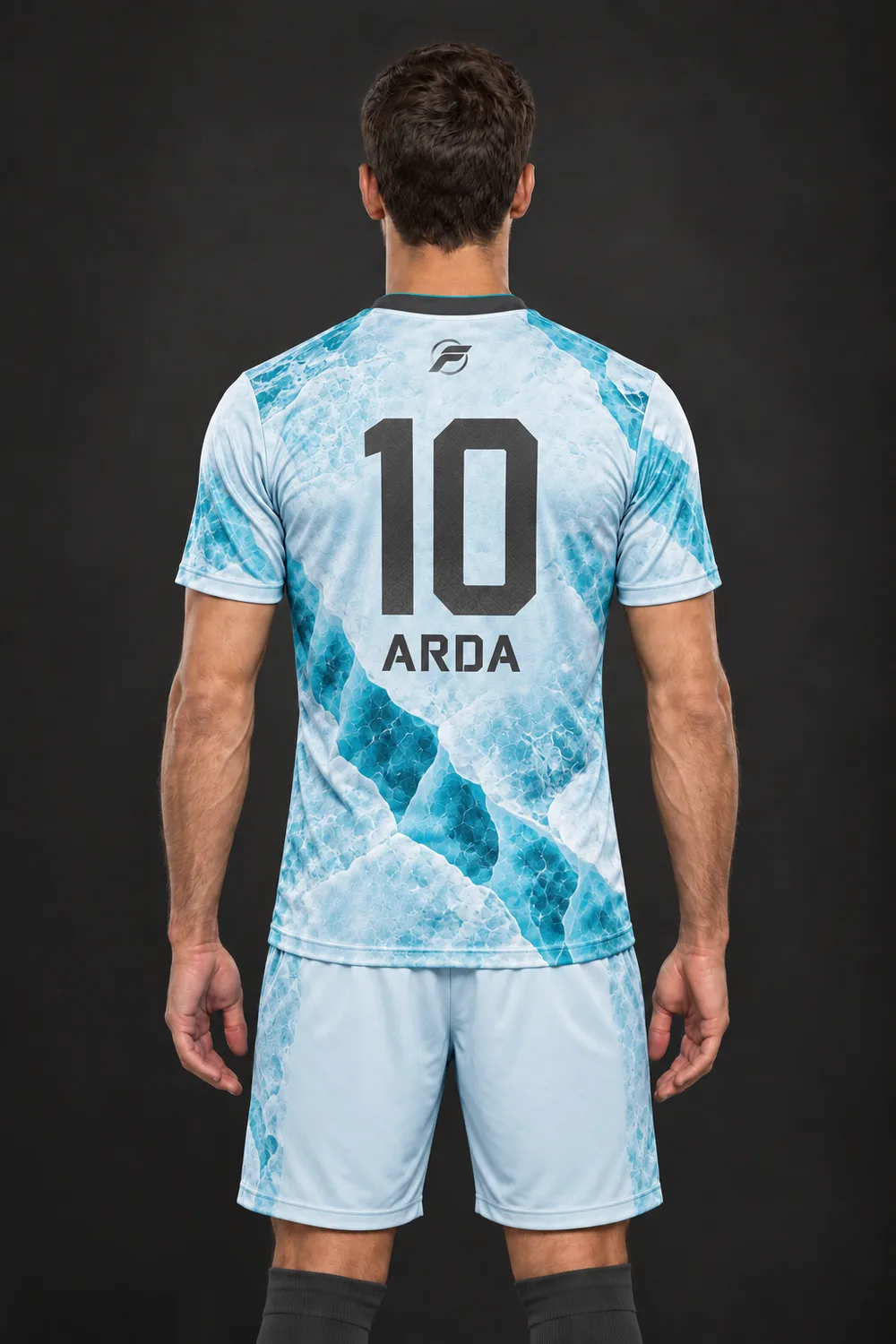 Pro Buzul futbol forması, arka görünüm