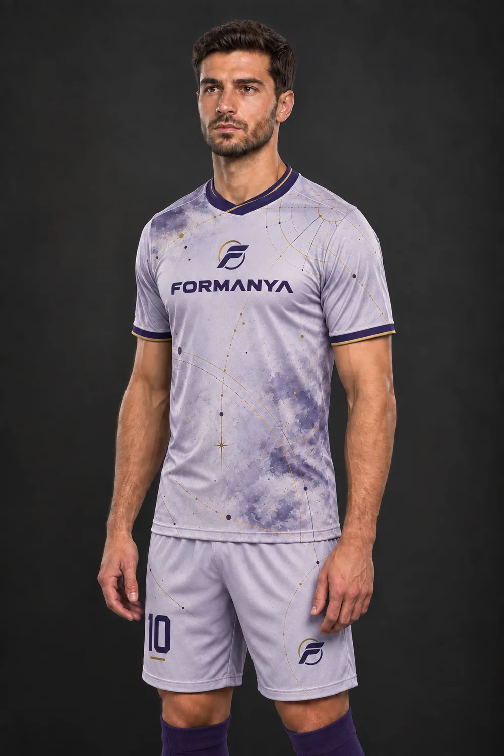 Pro Leylak futbol forması, yan görünüm