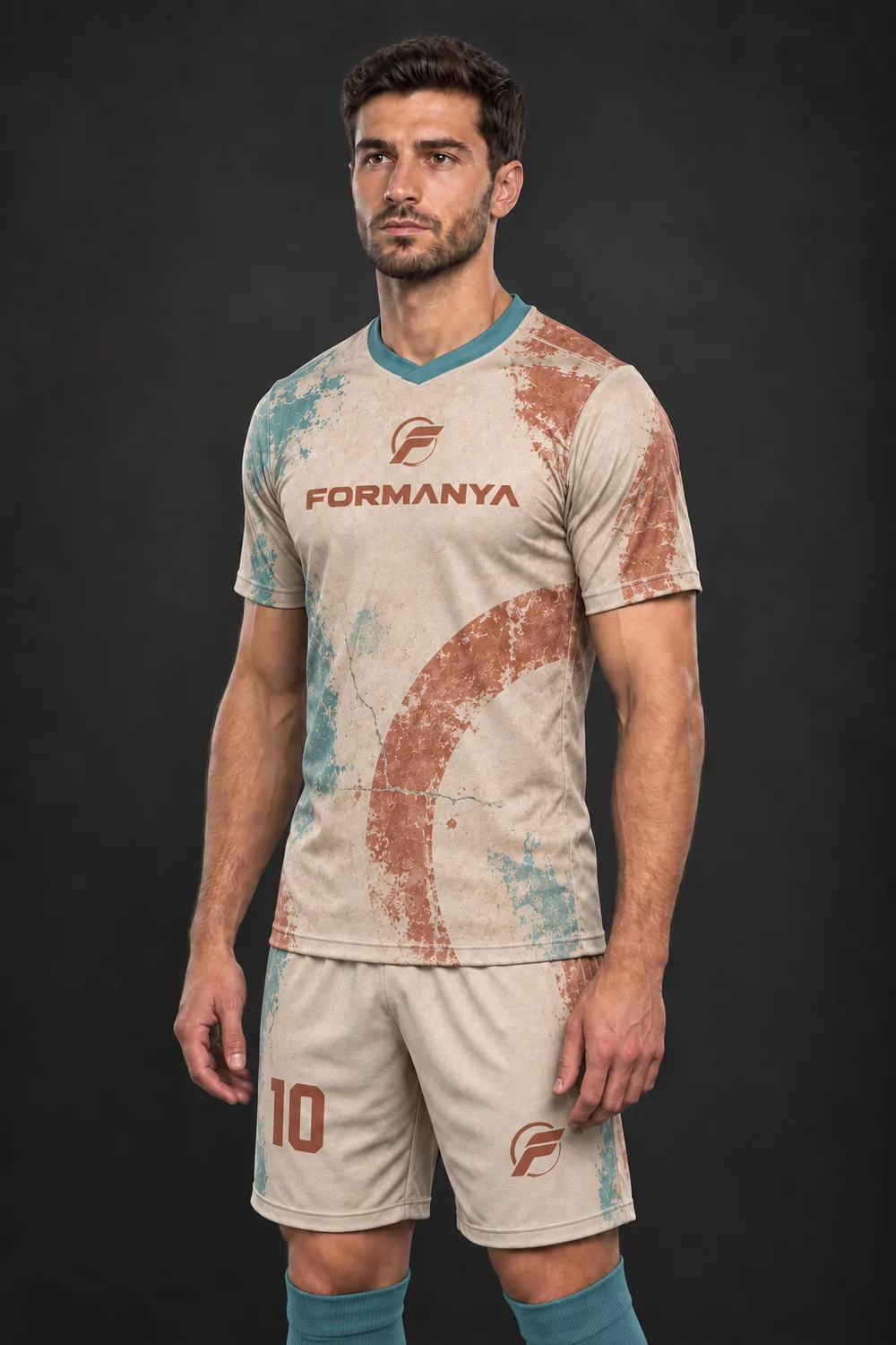 Pro Toprak futbol forması, yan görünüm