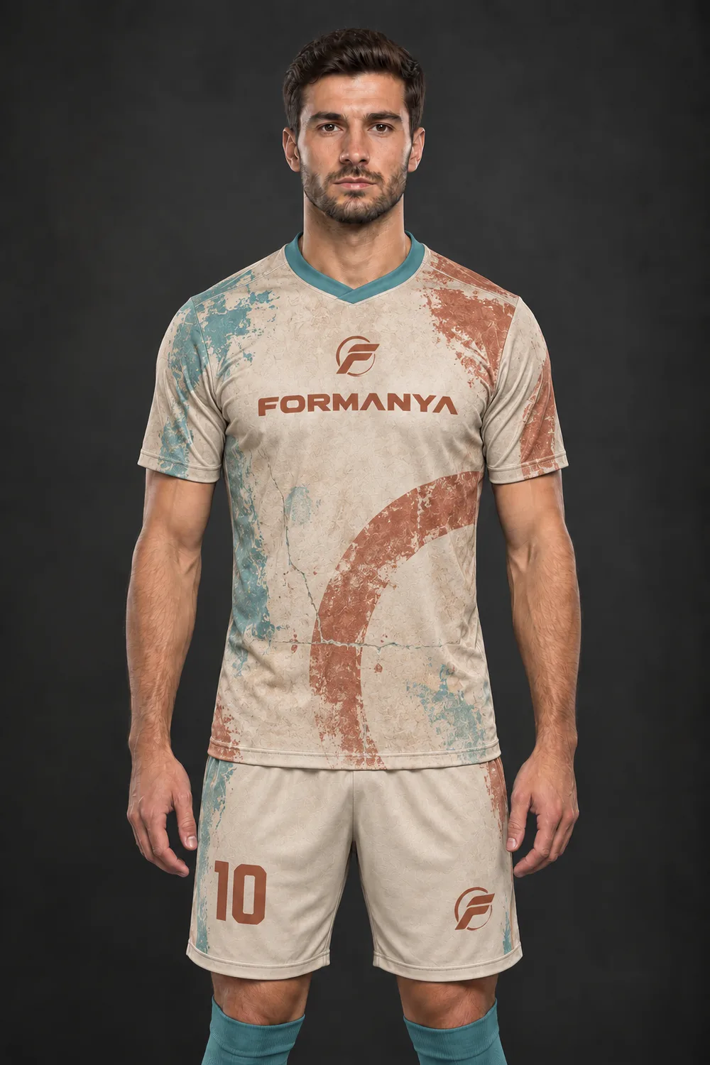 Pro Toprak futbol forması, ön görünüm